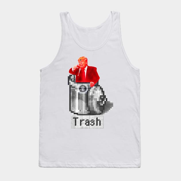 Trump Trash Tank Top by FREESA